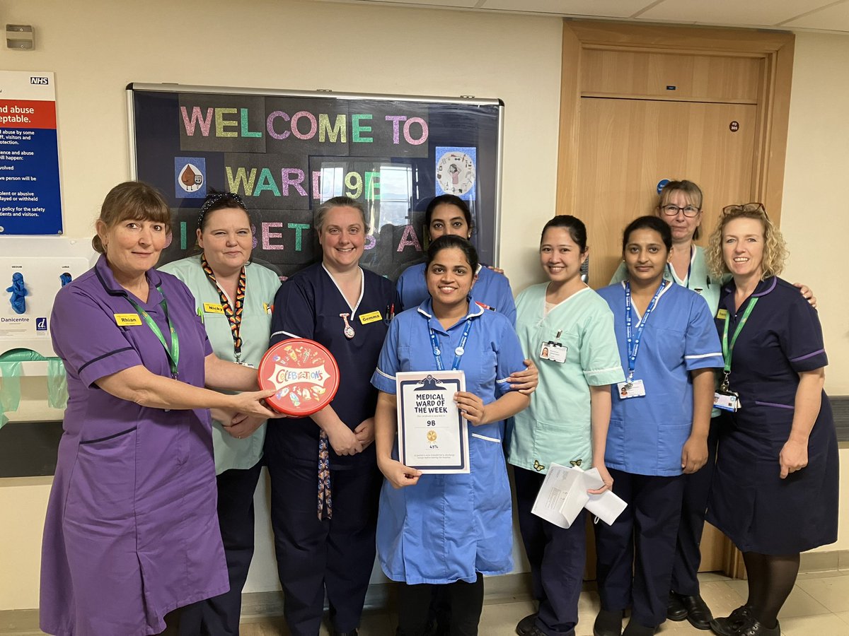 Tracey ๐ (@cullerne873) on Twitter photo Medical ward of the week <a href="/gloshospitals/">Gloucestershire Hospitals NHS Foundation Trust</a> isโฆ
๐คฉWard 9B as 43% of their discharges were transferred to Discharge lounge before leaving hospital. ๐๐๐
#workingtogether #improvingpatientflow Medical ward of the week <a href="/gloshospitals/">Gloucestershire Hospitals NHS Foundation Trust</a> isโฆ
๐คฉWard 9B as 43% of their discharges were transferred to Discharge lounge before leaving hospital. ๐๐๐
#workingtogether #improvingpatientflow