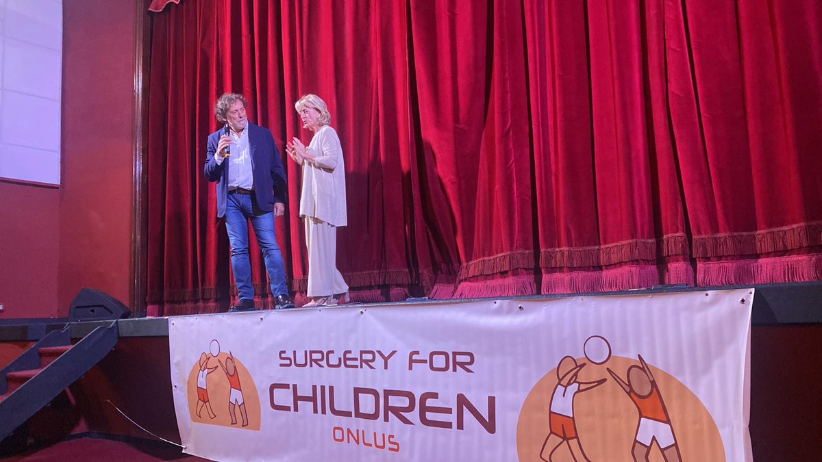 Surgery4children on stage tonight ta Piccolo theater in Naples presenting its activities and the new project to prevent maternal-child death in Ethiopia Mettu Province 

#ActiveandHealthyLiving #DigitalHealth #HealthcareInnovation #Health #healthcare #innovation