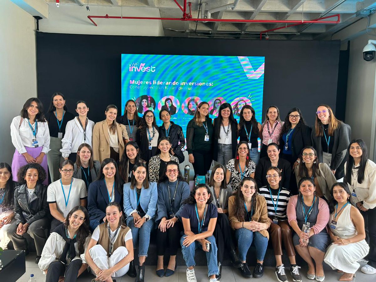 📌 LIVE FROM LIMA, PERU
#WeInvest at #PVCC23!
Thanks to our local Ambassadors, Elizabeth Acuña &amp; Pia Morante and the support from <a href="/awscloud/">Amazon Web Services</a>, Legal Venture and AVP for co-organizing this great side event where we gathered our community and relevant ecosystem leaders!
