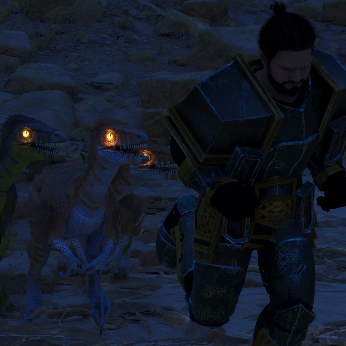 I have codes for Playstation #ARKSurvivalAscended that I have to give away before the troodons catch me! 
Do this so you can win! 

🦖 - Follow <a href="/NaturalCauzes/">Naturalcauzes</a> 
🦖 - Retweet
🦖 - Comment your fav dino!

Also more giveaways on stream tomorrow as we raise money for <a href="/ExtraLife4Kids/">Extra Life</a>!