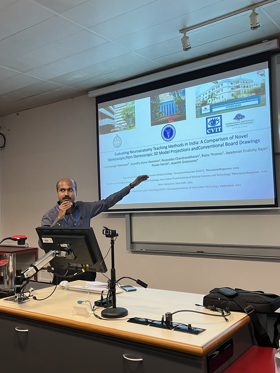 Congrats to <a href="/Dorisgeorge/">Doris George Yohannan</a> on a great presentation regarding stereoscopic neuroanatomy education!  Also a great member of the <a href="/GlobalNeuroNtwk/">Global Neuroanatomy Network</a> Innovation Team!
#ANZACA23 #APICA23