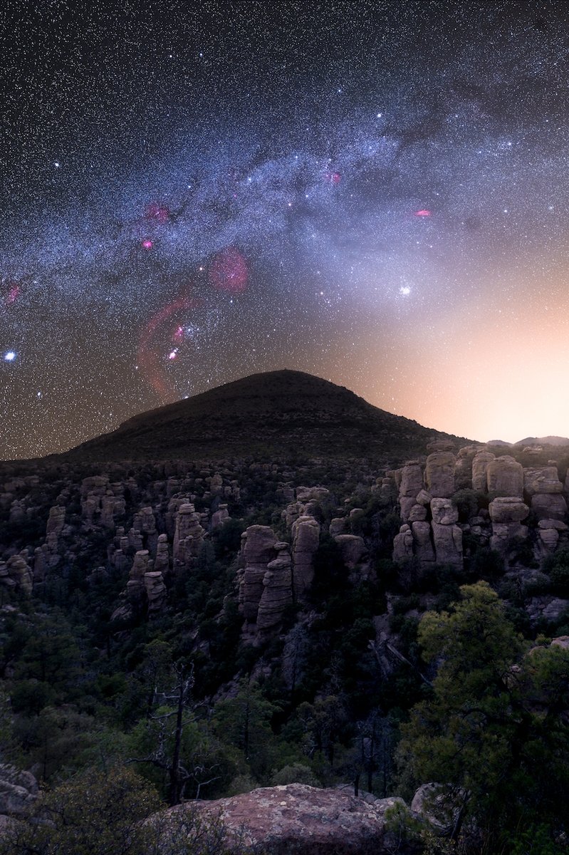 NBD just a little Sky Island shimmer. ✨💫🌟 📍Chiricahua National Monument 📷: Imhoff Imagery