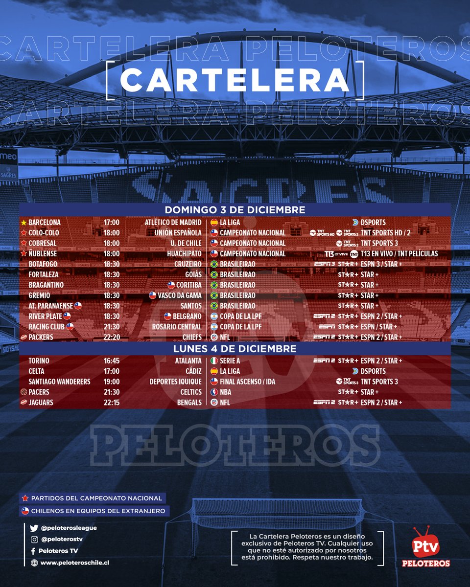 Peloteros TV tweet media