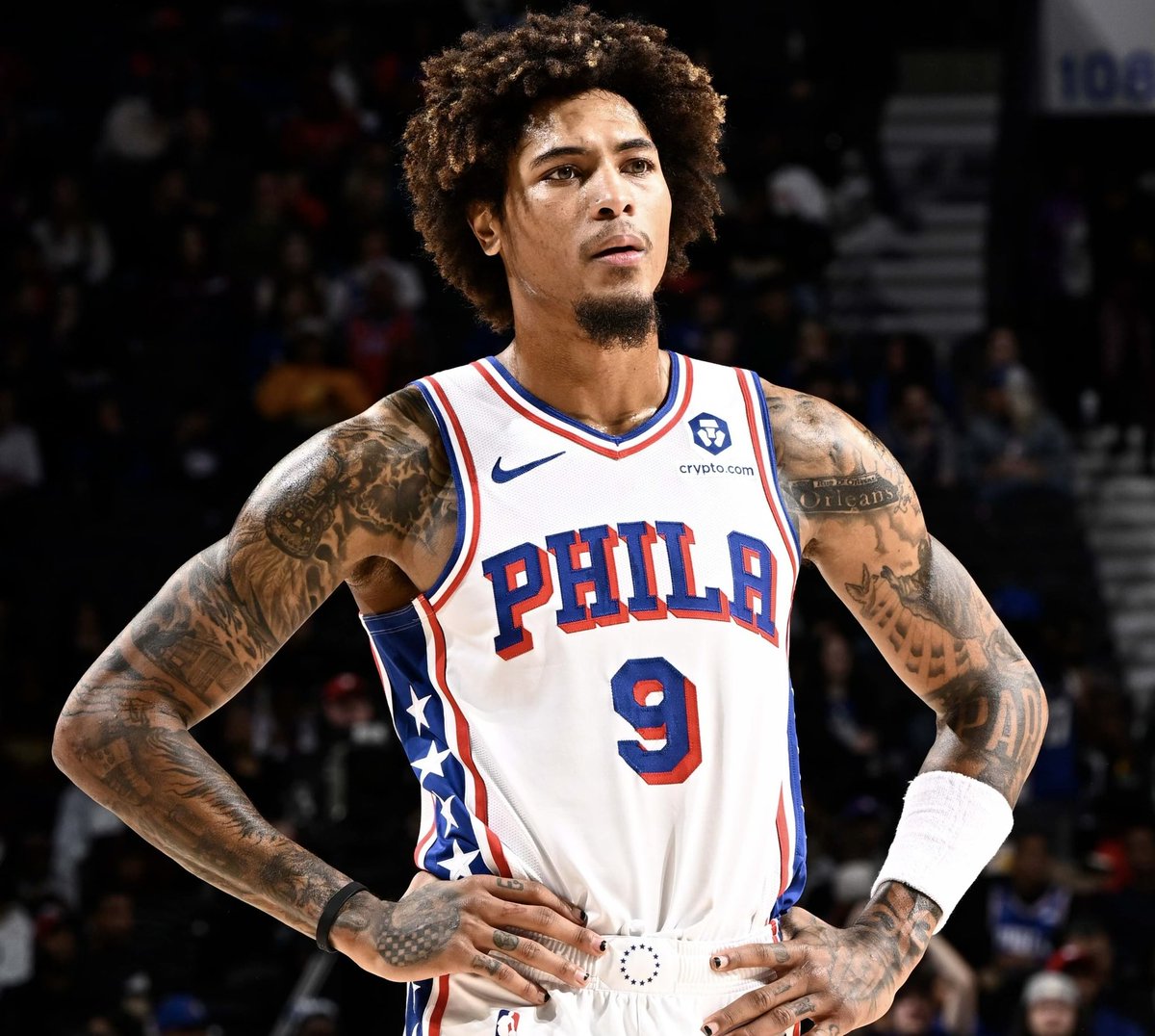 After suffering a fractured rib on Nov. 11, Philadelphia 76ers forward  Kelly Oubre Jr. is targeting a return to action next week, sources tell  @TheAthletic @Stadium. There is a chance Oubre plays