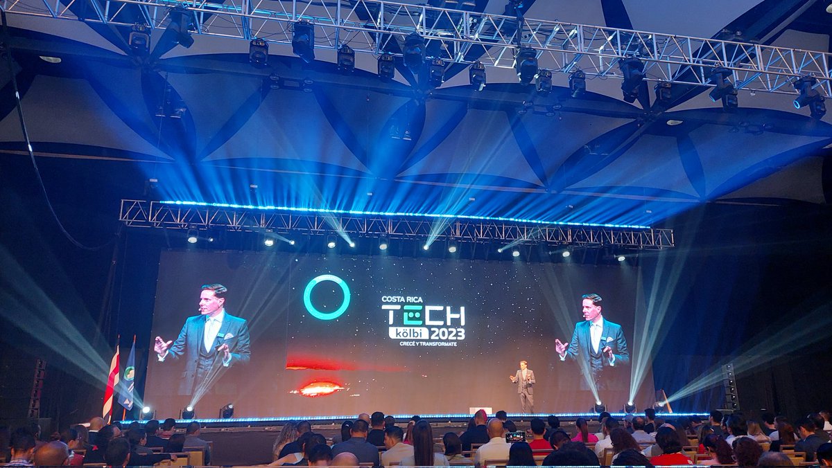 kolbi_cr's tweet photo. 🚀💡 Descubrí la revolución de la Supercolaboración con James Taylor en #CRTK2023. Explorá la creatividad e innovación en la era de la Inteligencia Artificial. 🌐🤖 #SupercolaboraciónCRTK https://t.co/8FQiZqXysW