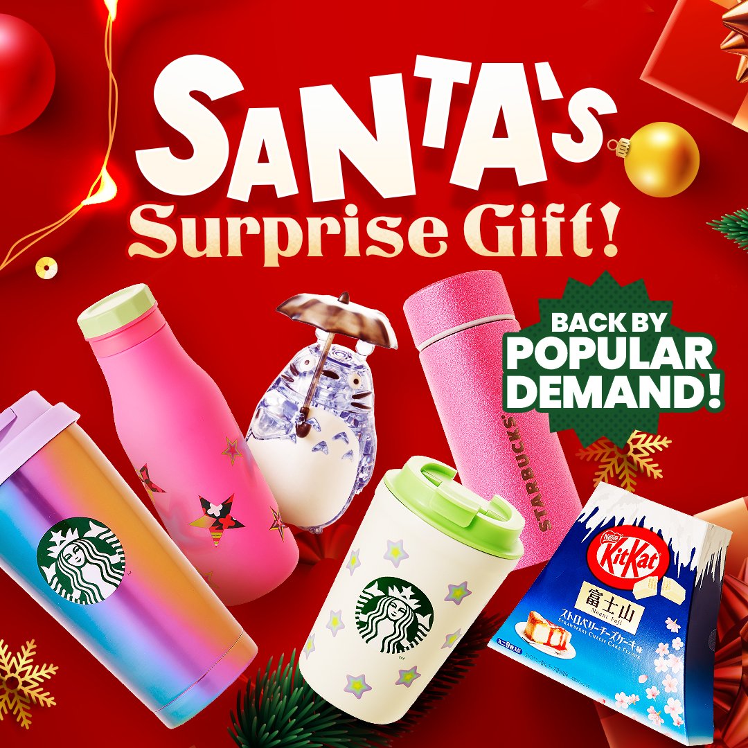 📣We've extended our Holiday Offer!!!📣 Santa's Surprise Gift items are back to sleigh the holidays!🎅🎄 Celebrate with FREE gifts when you order the Christmas box!👀 Use code GIFT23 at checkout!🤩 🔗tokyotreat.com/promo/holiday-…