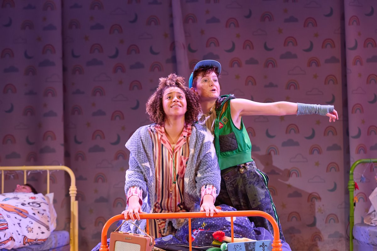 ShermanTheatre's tweet photo. Look at these spectacular photos for Peter Pan by J.M, Barrie in a new version, our co-production with @theatriolo 

There’s no limit to where this amazing theatrical treat for everyone aged 7+ can take your imagination.

 Runs until 6 Jan: https://t.co/K7jxQyGK07

📸 Mark Douet https://t.co/Pd05rQCRUt