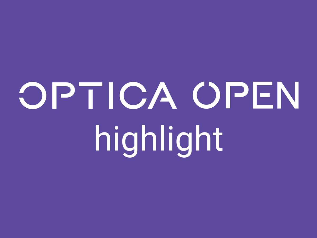 New! #OpticaOpen Highlights: Noteworthy preprints selected by early career researchers in their fields of interest. Each has a brief note summarizing its findings, significance, or impact. Look for Optica Open Highlight as you search. More info: opticaopen.org/Home/About