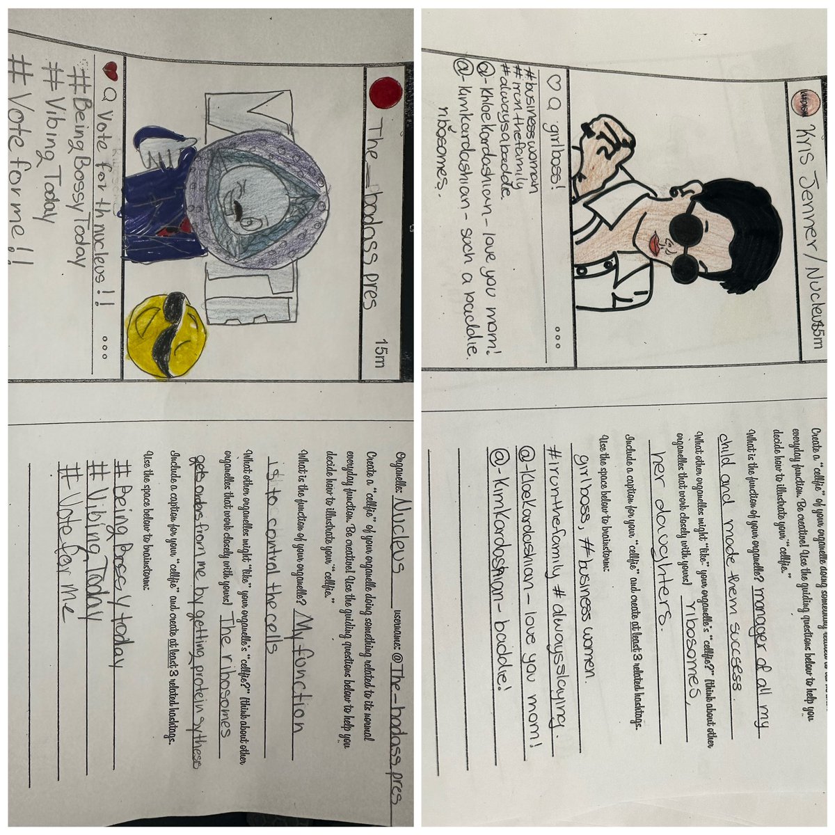 Candice0176's tweet photo. Some of our best Cellfies. Love the Mr. Volpe one and the #joy one -#corememorymade I am the the Lorax I speak for the cells - and the grinch!! The @krisskardashian one - So creative! @LBMSthree https://t.co/Ts9bIHqLQs
