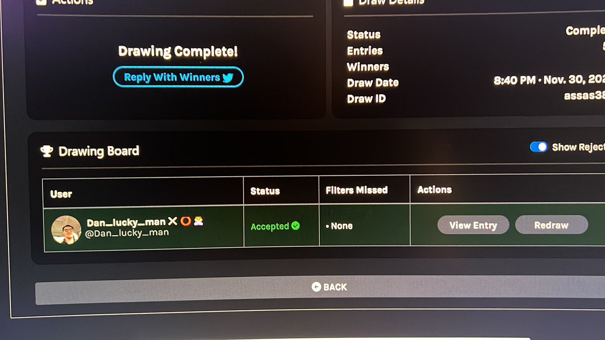 Congrats <a href="/Dan_lucky_man/">Dan_lucky_man🙏</a> 🎉🥳