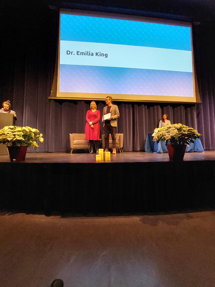OT_FSSH's tweet photo. Our awesome faculty and grad students were also recognized at our #FSSH awards ceremony: @CassandreDionL - TA award, @DrEmiliaKing-Early Career Teaching Award, Tom McMorrow-Advanced Career Teaching Award, Jordan Harel-Students' Choice. Congrats! https://t.co/weq790obfu