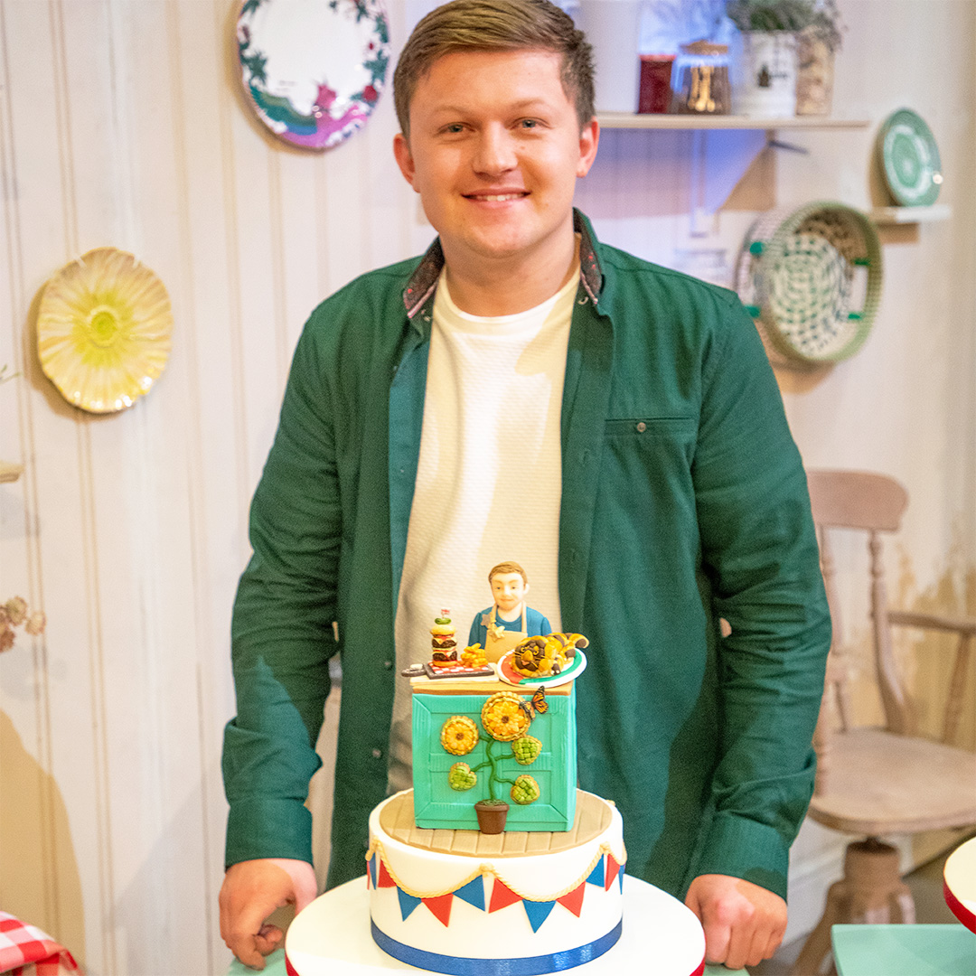 “I think being on Bake Off was so special. It’s one of those lifelong dreams. You never think you’re going to make it onto it in real life but to actually get there was amazing. Loved it.” – Josh #ExtraSlice #GBBO
