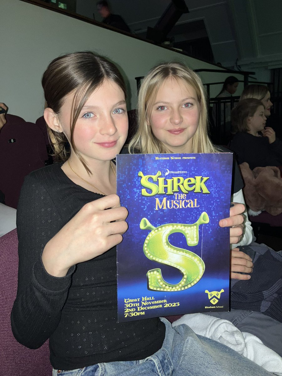 BBPrepBoarding's tweet photo. Form VII and VIII boarders are having an amazing time at @BloxhamSchool Shrek the Musical. The shrek cookies are proving particularly popular along with watching our amazingly talented Mr Hallett and Old Beachburians Molly, Ben, Bridget and Hana. @Beachborough #iloveboarding https://t.co/gSxu8caWNi