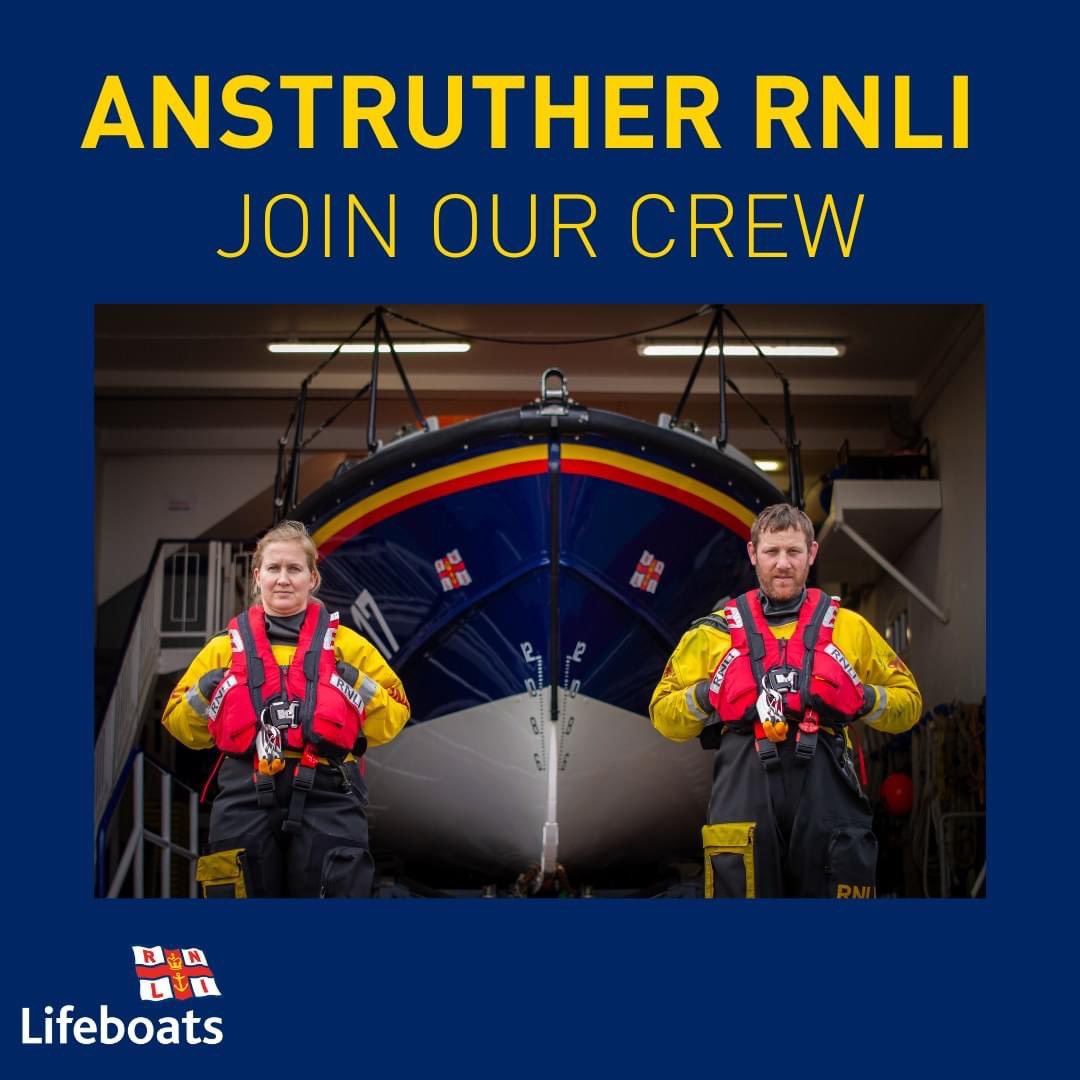 Anstruther RNLI are looking for new recruits to crew both our lifeboats and drive our launch tractor. Interested? Follow the links below to apply: LIFEBOAT CREW (all-weather and inshore lifeboats) tinyurl.com/44rebf74 TRACTOR DRIVER tinyurl.com/s5fn4xfy