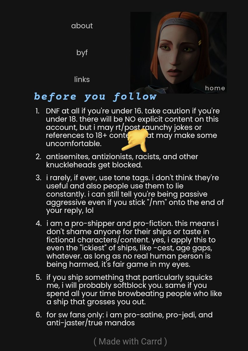 and none of you warned me about following them???