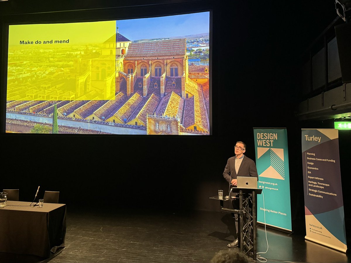 ‘There’s always a new challenge & knowledge to be gleaned.’ Thank you to Alex Ely @MaeArchitects for an inspiring & thought-provoking @RIBA #StirlingPrize2023 lecture tonight, sponsored by @turleyplanning.