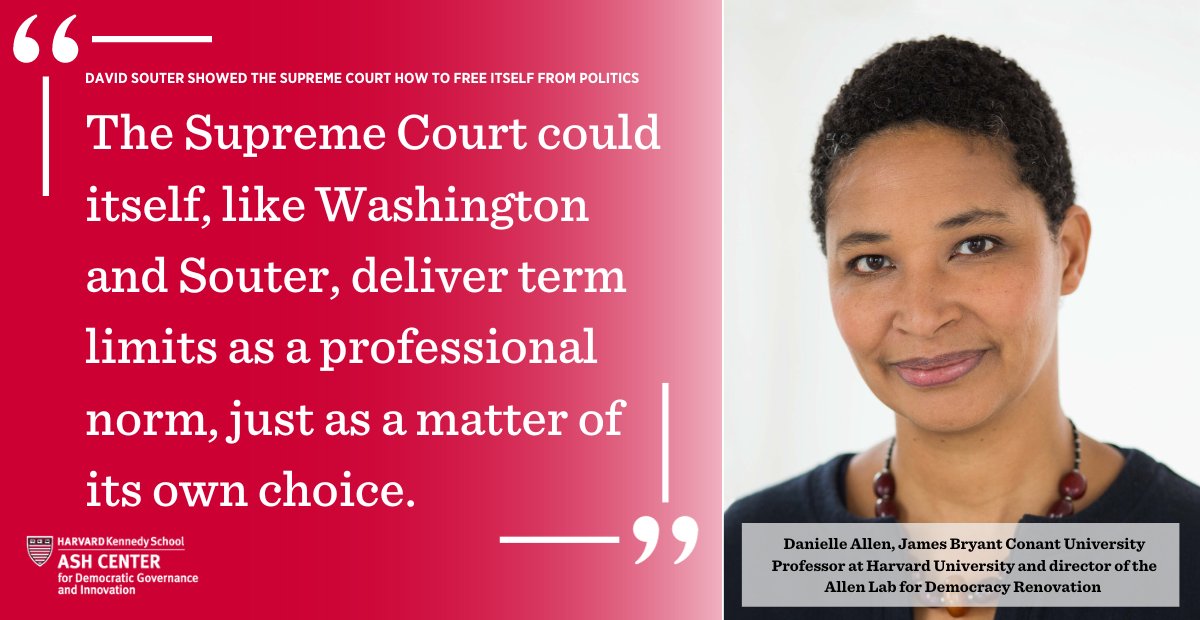 In @dsallentess's latest op-ed, she calls for term limits for Supreme Court justices as a means to prevent the infiltration of politics in the role Learn more from her insights here ⤵️ washingtonpost.com/opinions/2023/…