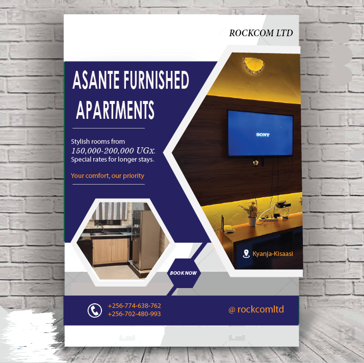 RockcomLtd's tweet photo. Discover comfort at Asante Apartments. Enjoy exclusive discounts during this festive period for extended stays. Your relaxation matters most to us.

#furnishedapartments #comfortableliving https://t.co/7R7vodEMPO