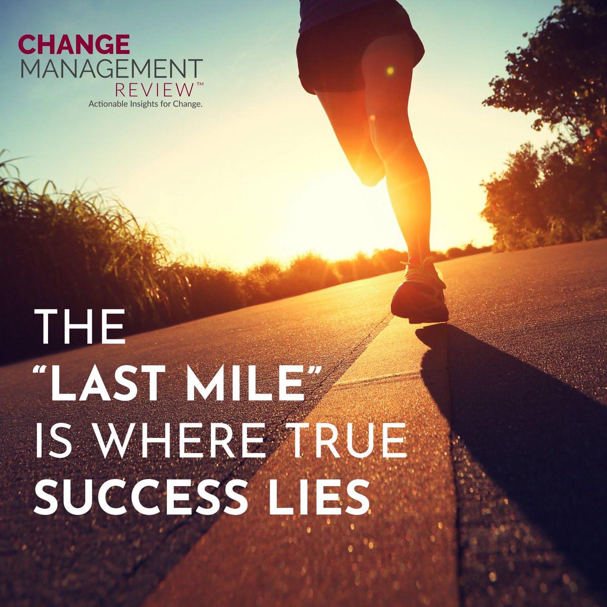 Explore the "Last Mile" Challenge in Organizational Change.  Discover the crucial steps to ensure every individual contributes to the success of your change initiatives.  

Read now: changemanagementreview.com/the-last-mile-…