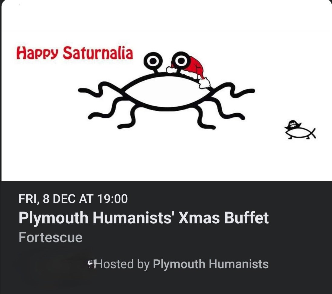 mr_wrighter's tweet image. 3 events coming up for @PlymHumans if any local friends want to join!

Tue 5th - Andy's Man Club - talk on men's mental health at the B-Bar

Fri 8th - our seasonal drinks get-together at the Fortescue on Mutley

Tue 12th - we're seeing the film Fallen Leaves @PlymArtsCinema