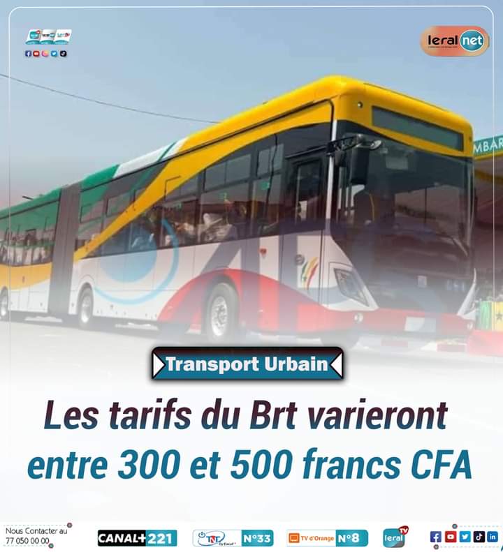 Le Brt sera officiellement lance  lancés le 27 décembre prochain avec 150 bus sont à 100% électriques
 #TransportUrbain #BRT