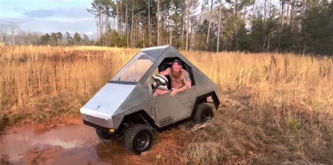 <a href="/elonmusk/">Elon Musk</a> My cousin Bubba loves his cybertruck!