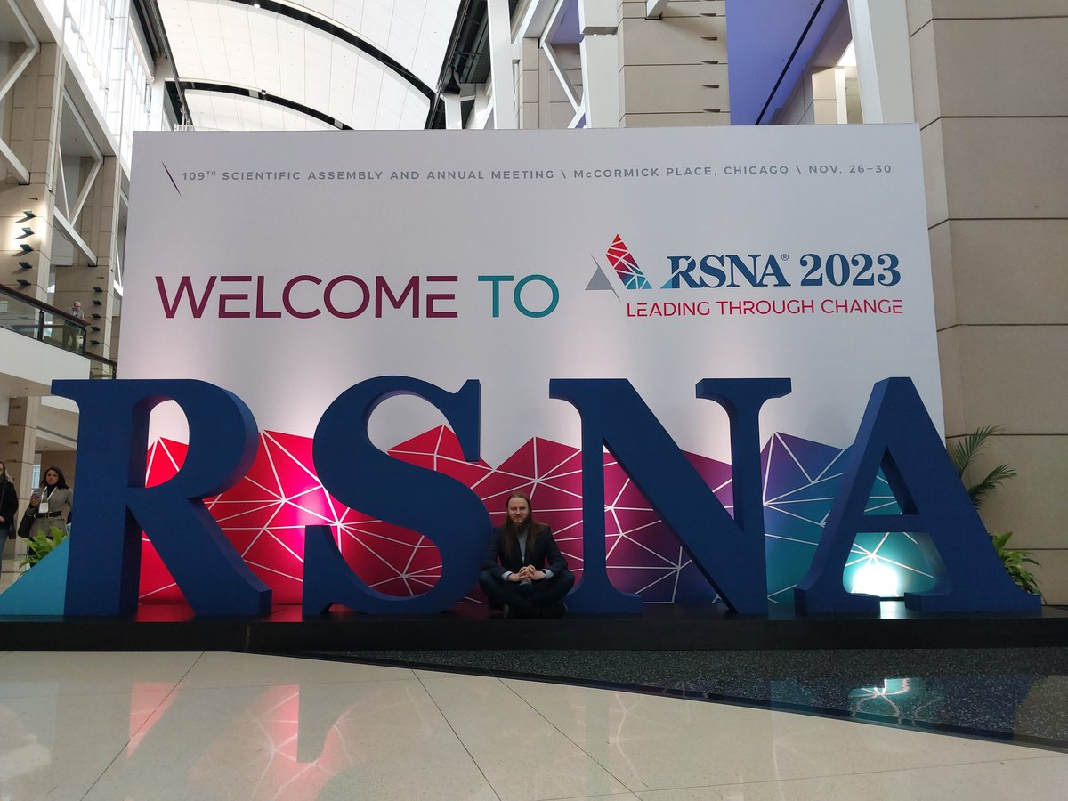 It was a great event, thank You <a href="/RSNA/">RSNA</a> team to provide me such a great opportunity to learn and network! #RSNA2023