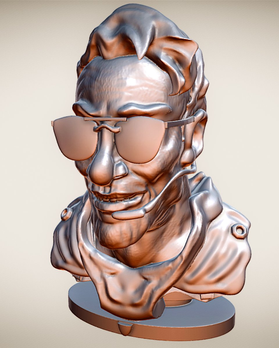boardreklam34's tweet photo. #zbrush #sculpt #3dart #3dbust #3model #zbrushsculpt #zbrushart #sculpture #sculptureart #callagent #3dsculpt #3dfigure #3dsculpture #3dprint #print3d #3dprinting #3dbaskฤฑ #3dmodeling #3dmodelleme #agent #3dmodelling https://t.co/APuEGrb0eo
