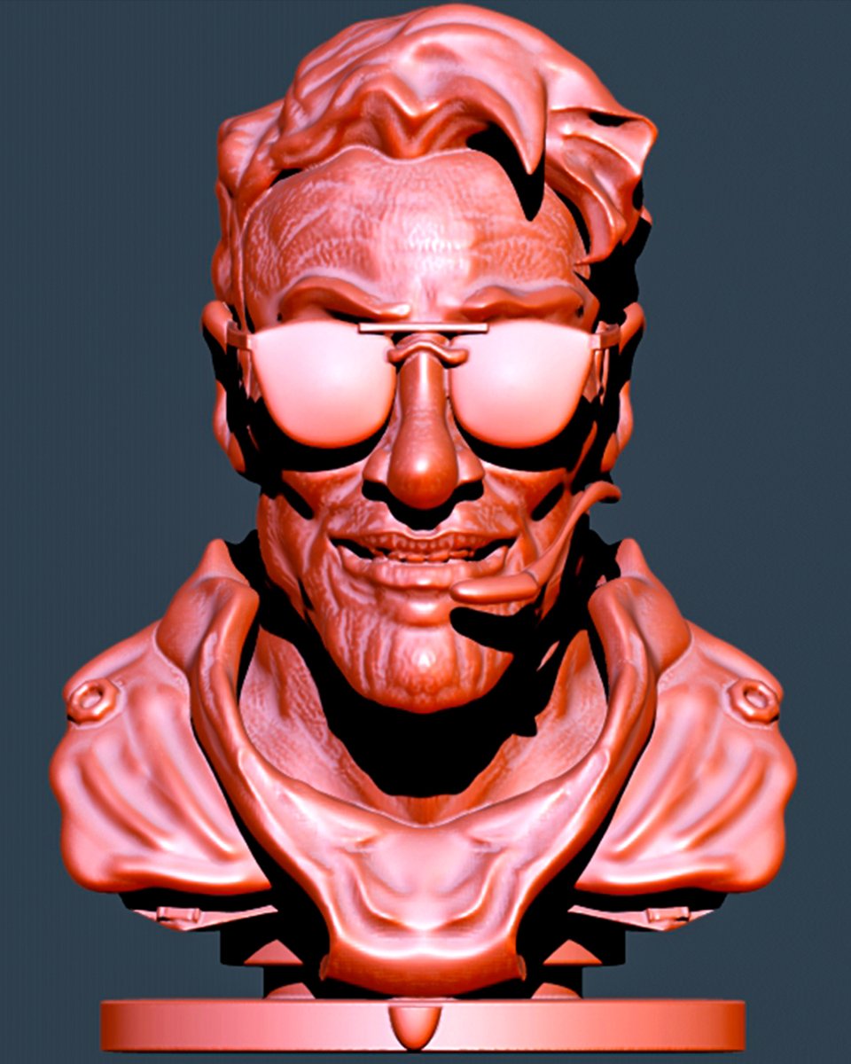 boardreklam34's tweet photo. #zbrush #sculpt #3dart #3dbust #3model #zbrushsculpt #zbrushart #sculpture #sculptureart #callagent #3dsculpt #3dfigure #3dsculpture #3dprint #print3d #3dprinting #3dbaskฤฑ #3dmodeling #3dmodelleme #agent #3dmodelling https://t.co/APuEGrb0eo