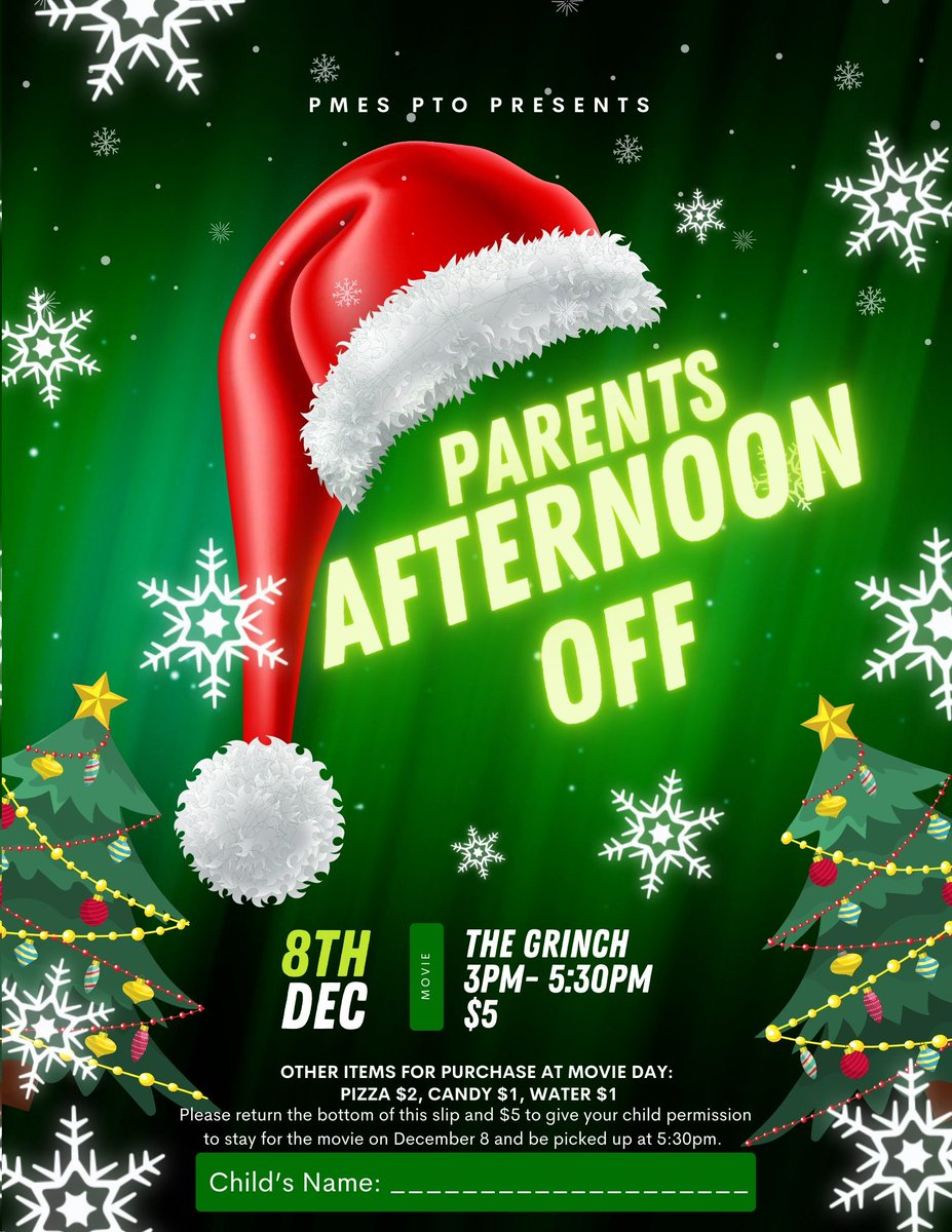 Want a parents' afternoon off? We got you!