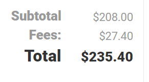 Shame on the @cityofeugene  and @HultCenter for these junk fees. Disgraceful.