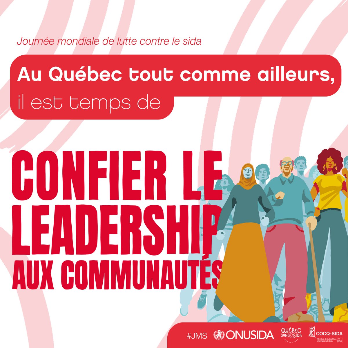 COCQSIDA's tweet image. ✊Confier le #leadership aux #communautés✊

Ce thème de l'#ONUSIDA pour la #JMS est plus pertinent que jamais au #Québec.💡

En effet, un #QCsansSida est à notre portée si les décideur·es reconnaissent l'expertise du communautaire.🤝@cdube_sante

ℹ️ bit.ly/JMS2023ONUSIDA
