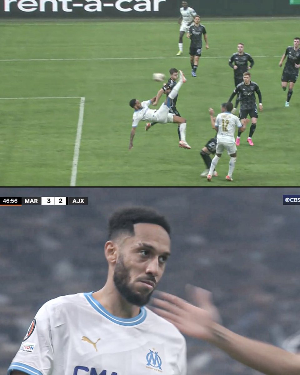 AUBAMEYANG BICYCLE KICK GOAL FOR MARSEILLE! HE'S STILL GOT IT 🔥