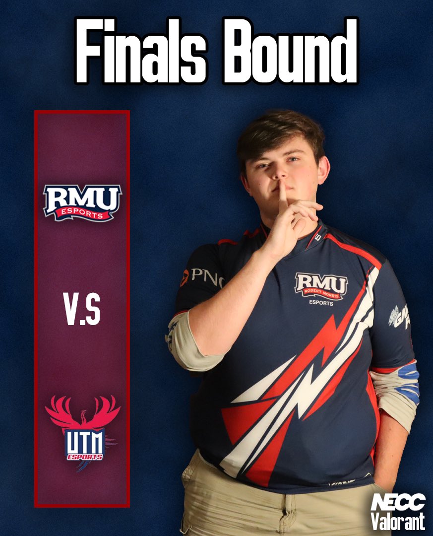 RMUPAEsports's tweet photo. Our #VALORANT Colonials are heading to the #NECC Challengers Mideast Finals! Good luck! 

🔴⚪️🔵

#RMUEsports #ReadyUp https://t.co/TlXtkpEiuj