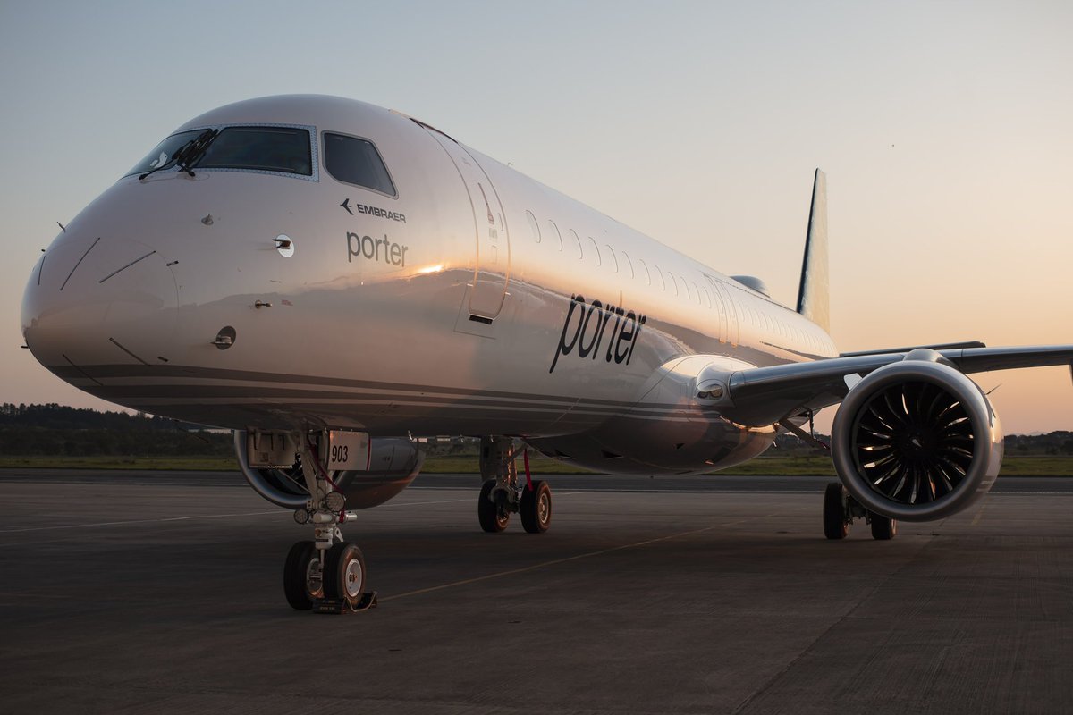 _ArjanMeijer's tweet photo. More #E2s for @porterairlines! Our #E195E2 North American launch customer converted 25 purchase rights to firm orders. Detail: https://t.co/kH3S5PXBju #Embraer #WeAreEmbraer #AccelerateOpportunity https://t.co/JvqFOYF6Hz