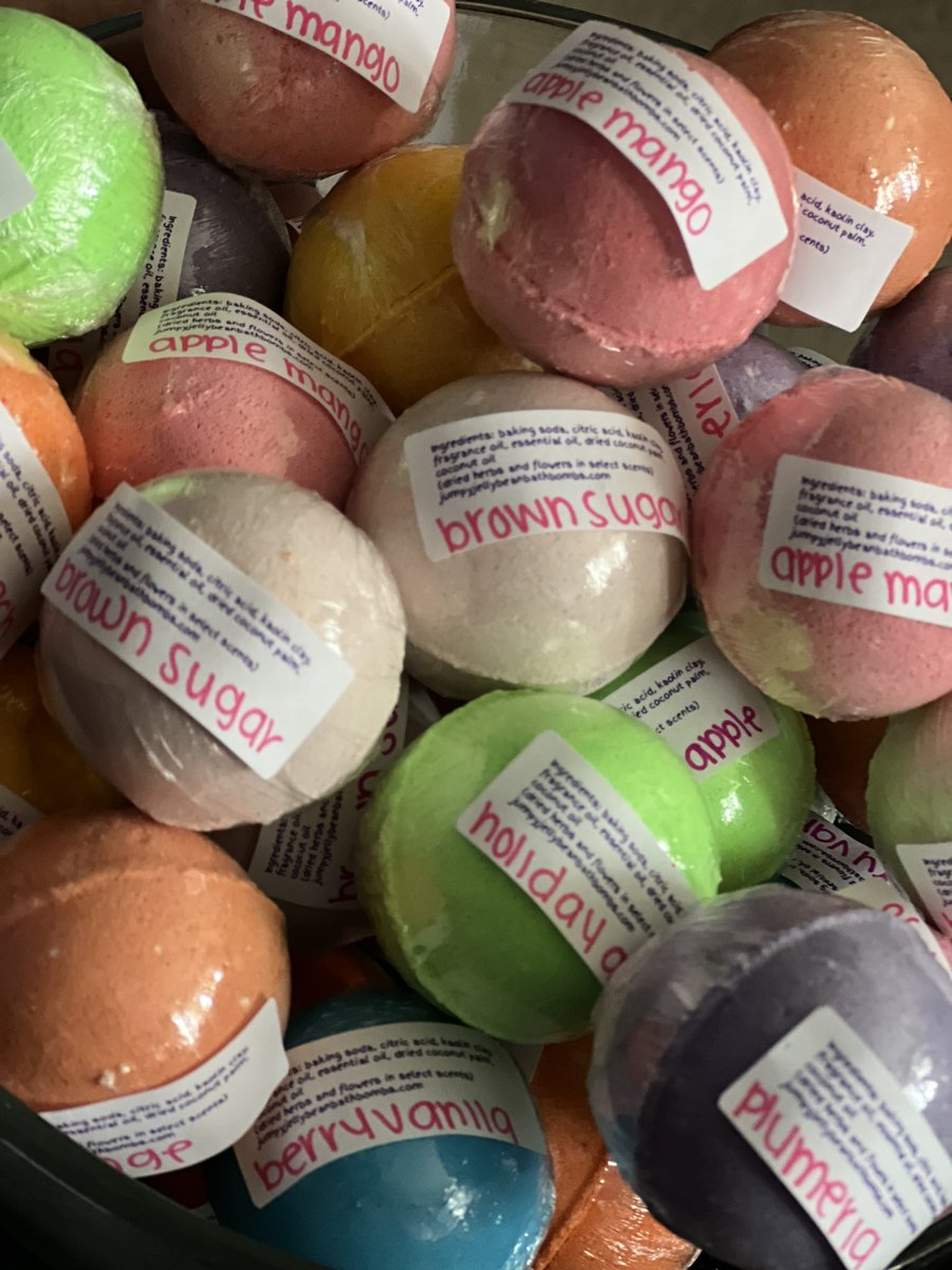 The forbidden skittles 🚫 

These aren’t for eating but will leave you skin smelling delicious. Get your hands on these golf ball bath bombs, they look great in the bathroom. All the various different colors and they are small enough for mixing and matching scents. 

What will