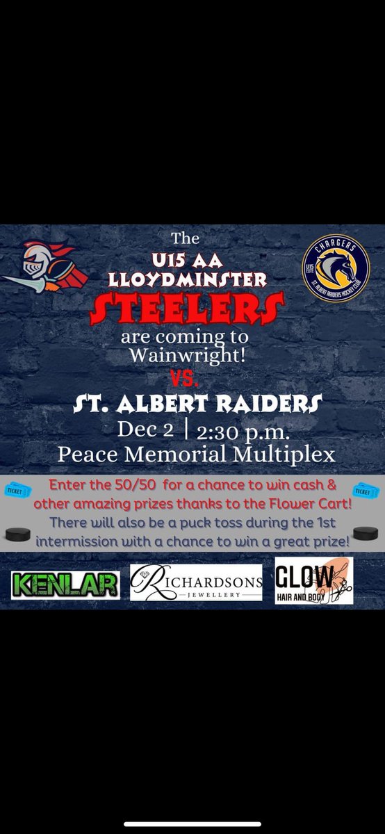 Lloydminster Richardson's Jewellery Jr. Steelers tweet media