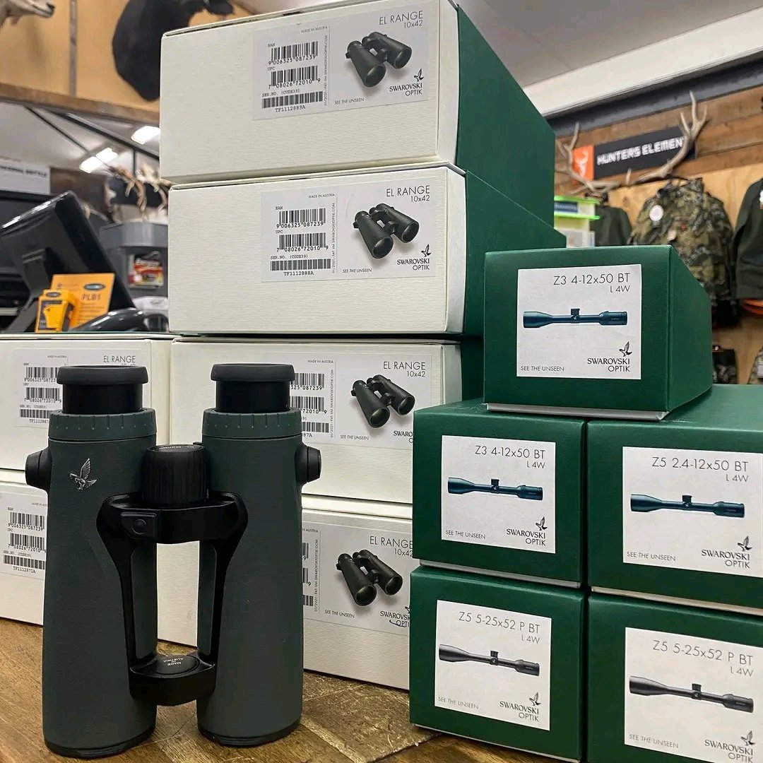 Woohoo!! We are super stoked to get our first shipment of the NEW swarovskioptik_hunting EL range 10x42 Binocular #swarovskioptik #Riverstoranges_Hastings #specialists #optics #hunting #new #gamechangers