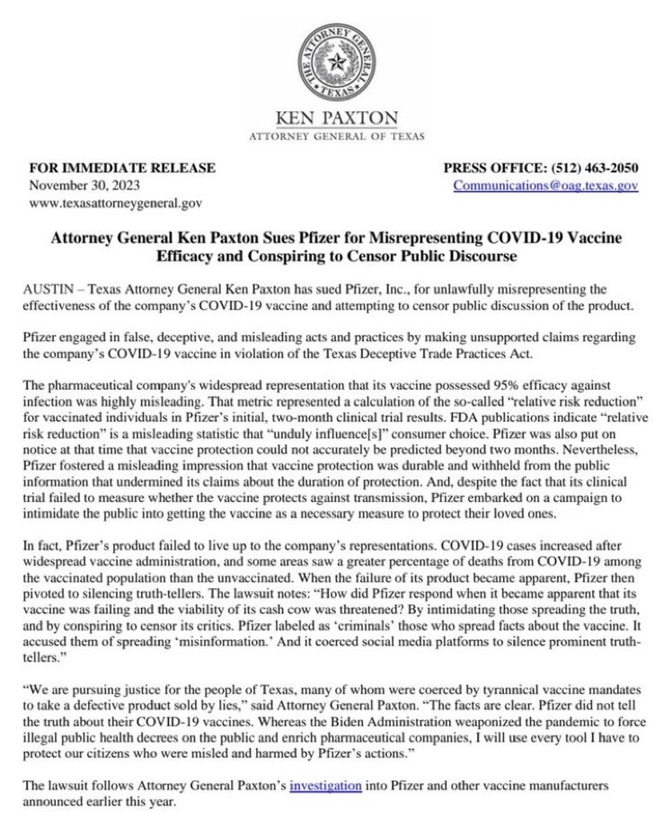CarsonForTexas's tweet image. I appreciate and stand with our bold and fearless Attorney General Ken Paxton!