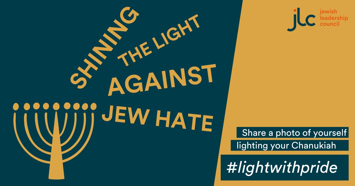 Tonight we are launching our #LightWithPride campaign at a time when the Jewish community is fearful. Today a London Council announced they are cancelling a Chanukah lighting for fear of stoking community tensions. Over the last seven weeks we have been hearing stories: (1/3) 🧵