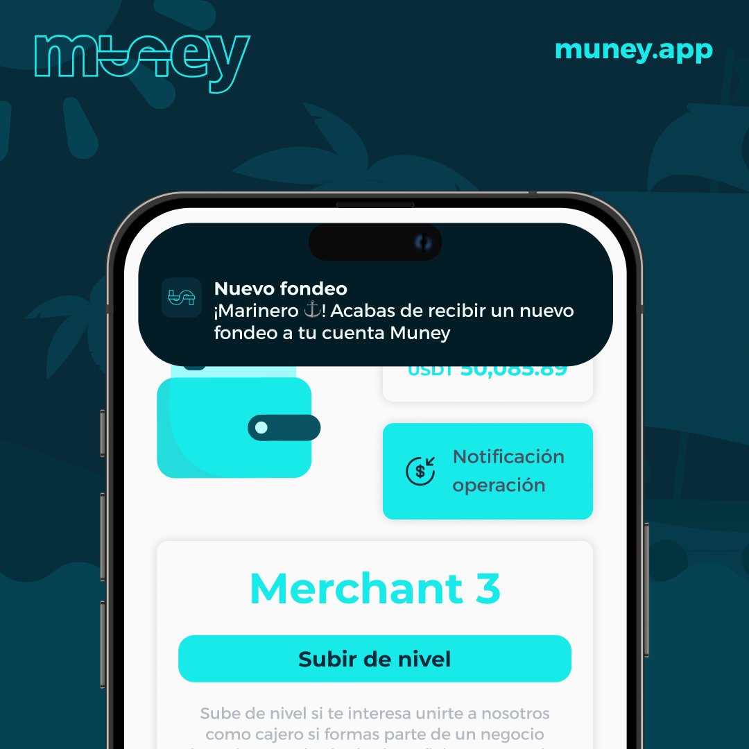 HolaMuney's tweet photo. Toma el control de tus finanzas, con muney será mucho más facil estar informado y dar seguimiento a tu dinero, donde quiera que estes.
#MuneyApp #Venezuela #Caracas #neobank #NeoBanking https://t.co/kMpllNCENb