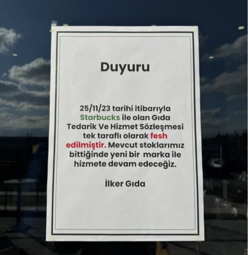 ErdemOzveren571's tweet photo. İŞTE BİZE BÖYLE GENÇLER LAZIM

💢 Biruni Üniversitesinin Hassasiyet
Sahibi Duyarlı Öğrencilerinin
Gayretleri ile Toplanan İmzalar Netice Verdi ve Kampüs İçerisindeki Starbucks 'ın işletme Sözle��mesi
Fesh Edildi

Paylaşalım ki Muhtelif Üniversitelere
Emsâl Olsun #FreePalestine 🇵🇸 https://t.co/DuWkaEem92