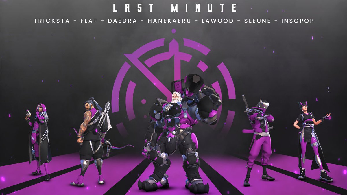 📢 Roster Reveal !

🛡 <a href="/InsoPop_/">InsoPop</a> 
⚔ <a href="/Martin_GNS/">MARTIN/SLEUNE</a> 
⚔ <a href="/Hanekaeru_OW/">Hanekaeru</a> 
⚔ Lawood
💉 Tricksta
💉 <a href="/_arthux_/">Arthux</a> ( Flat )
💉 Daedra_nrk

💥Voilà notre équipe pour le <a href="/PlayAllForOneFR/">Overwatch AllForOne France</a> !