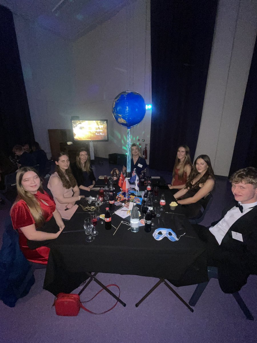 KingsmacGerman's tweet photo. Our fabulous linguists at our first annual modern languages “Winter Masquerade Ball”. Celebrating all things languages and culture. Special guests ranging from professors, Alumni and business leaders all talking about the importance of multilingualism in today’s society 👍🏼 https://t.co/aCQzcbJvtK