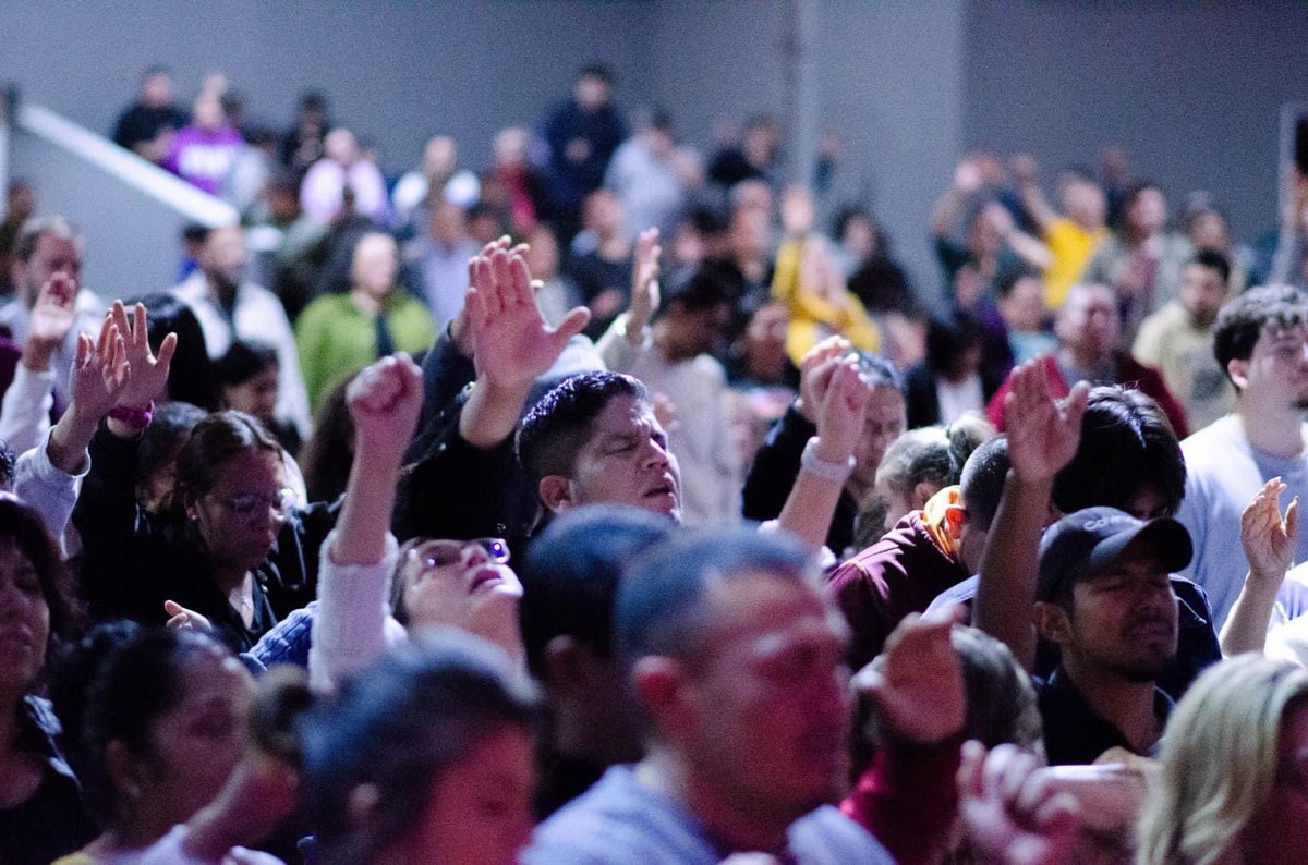 Revival looks… Hunger for God’s Presence - Love my church!