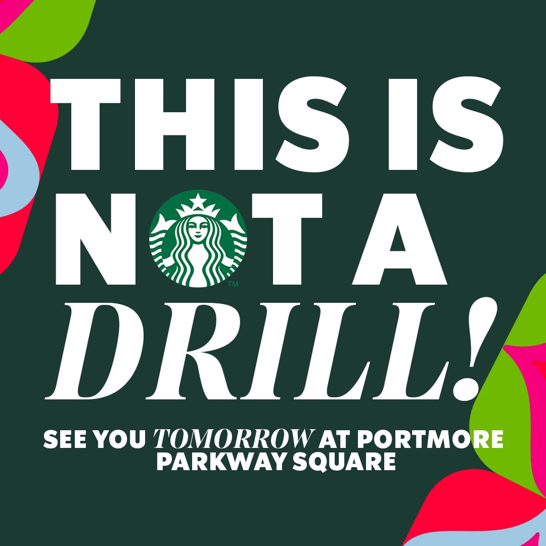 Tell a friend to tell a friend!

See you tomorrow at 11AM PORTMORE, PARKWAY SQUARE