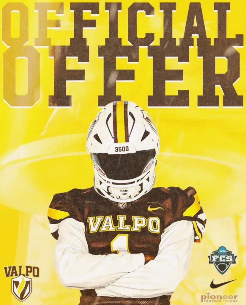 Nolan Shiplett (@nshippy10) on Twitter photo After a great phone call with <a href="/Coach_OC_/">Owen Chandler</a> I am very excited to announce my first D1 offer from <a href="/valpoufootball/">Valpo Football</a>! Many thanks to Valpo for the opportunity!
<a href="/BHSREDDEVILFB/">BHS Red Devil Football</a> <a href="/EDGYTIM/">Timothy “EDGYTIM” OHalloran</a> <a href="/Pac3__/">Passion&Consistency</a> After a great phone call with <a href="/Coach_OC_/">Owen Chandler</a> I am very excited to announce my first D1 offer from <a href="/valpoufootball/">Valpo Football</a>! Many thanks to Valpo for the opportunity!
<a href="/BHSREDDEVILFB/">BHS Red Devil Football</a> <a href="/EDGYTIM/">Timothy “EDGYTIM” OHalloran</a> <a href="/Pac3__/">Passion&Consistency</a>