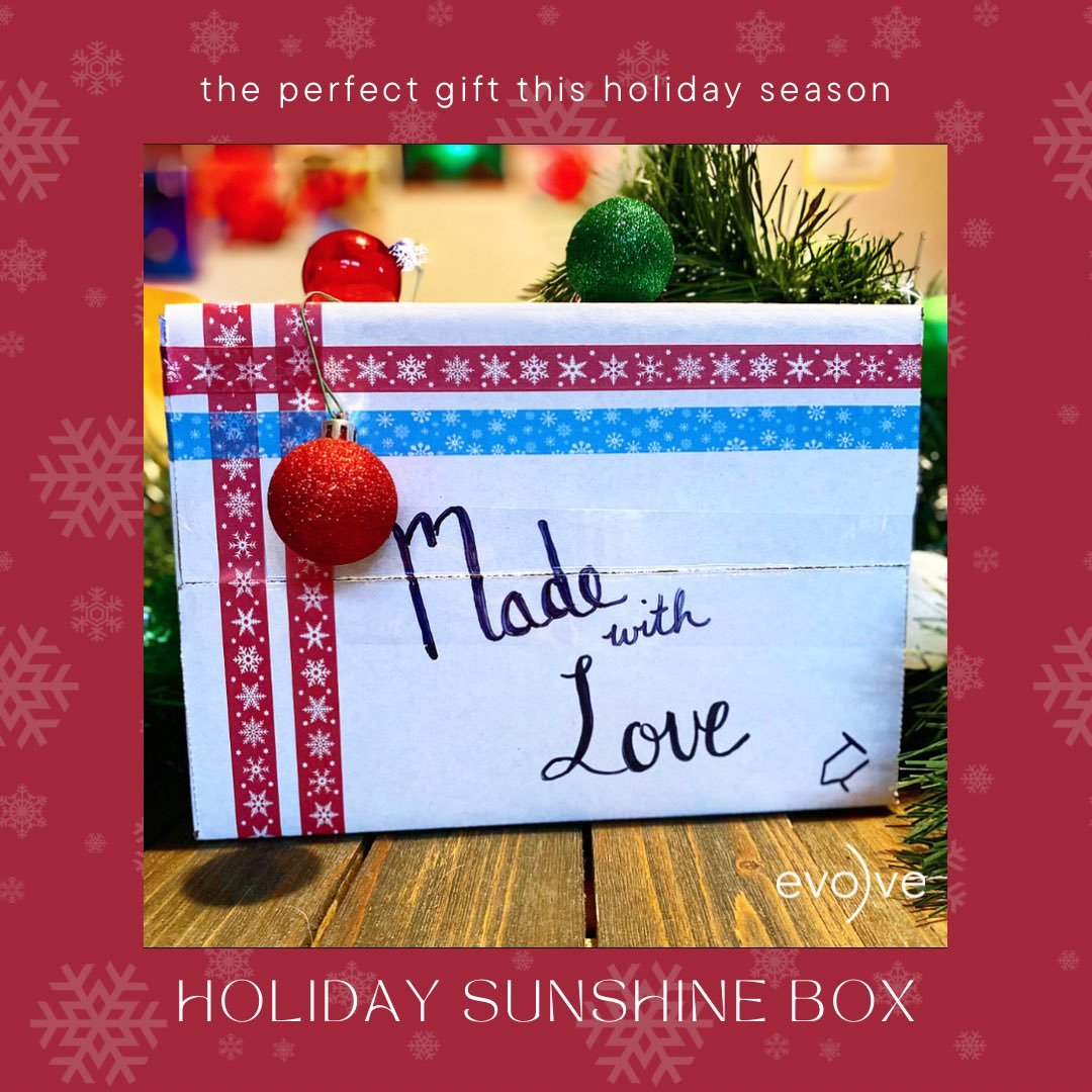 Unwrap #holiday #happiness with our #exclusive Holiday #Sunshine Box! ☀️🎁

Treat yourself or a loved one to the #gift of #wellbeing. Learn more &amp; #order online — evolveholisticwellness.com/products/p/hol…

Orders must be placed by THIS SATURDAY, #December 2nd to ensure #delivery before #Christmas.