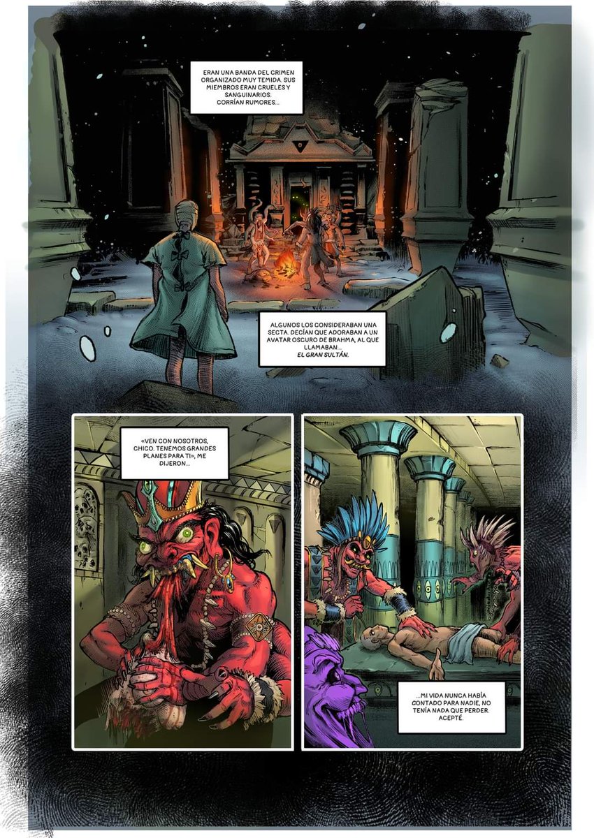 REVISTA CTHULHU # 28   
ESPECIAL LOVECRAFT 

GHORANDHAKARA

Guion: Juan Alcudia    
Dibujo: Hugo Permuy