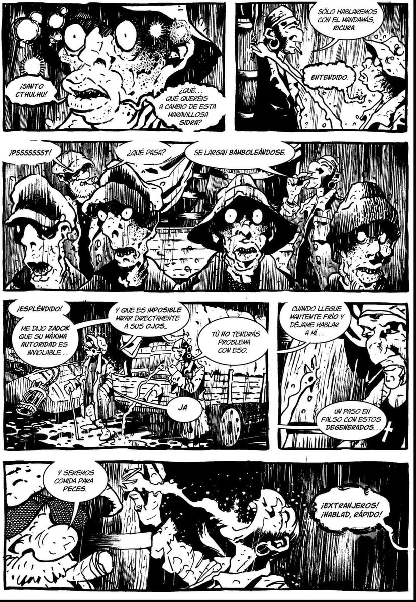 REVISTA CTHULHU # 28   
ESPECIAL LOVECRAFT 

LA SIDRA SOBRE INNSMOUTH
Guion y dibujo: Edgar Max